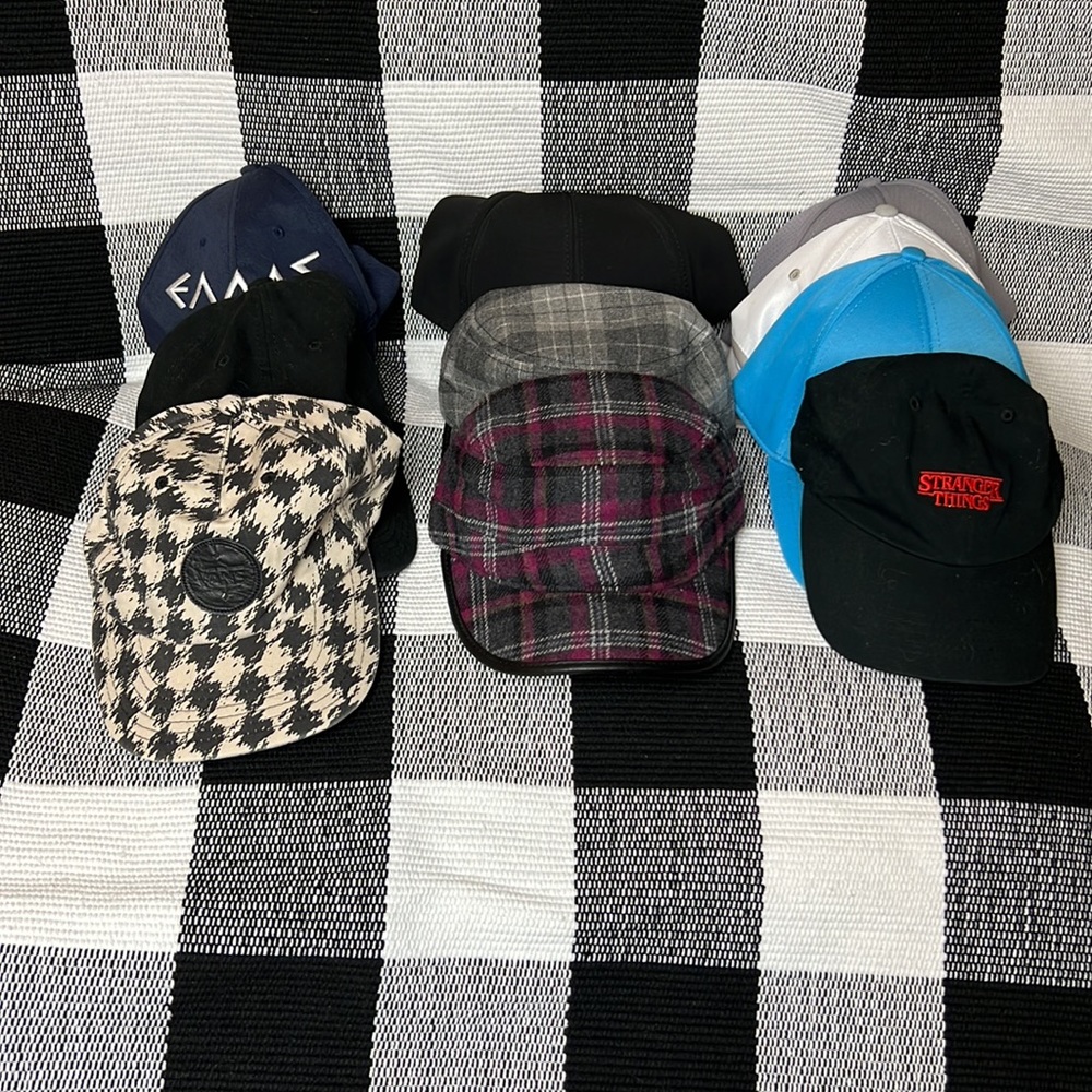 #CL.3.6 10pc Reseller Lot Bundle Hat Cap Baseball Cap Truck Driver Cap New/Used